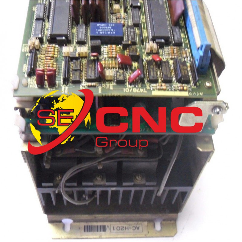 A06B-6050-H201 2 AXIS AC ANALOG SERVO DRIVE MDL 2-0/1-0 ON BOTH AXIS