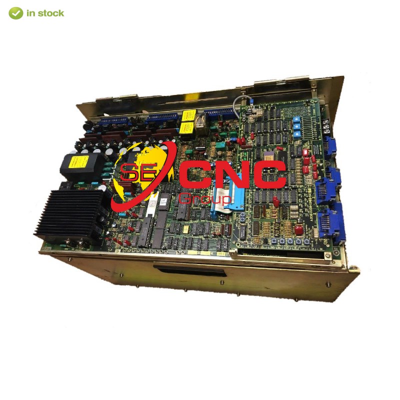 FANUC A06B-6044-H108 AC ANALOG SPINDLE DRIVE MDL 8