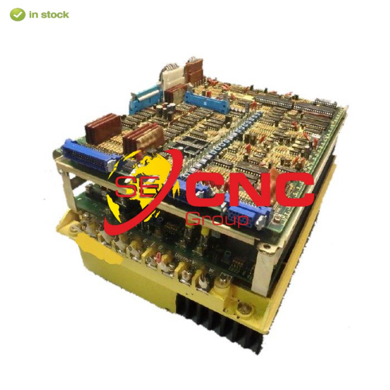 FANUC A06B-6052-H004  ANALOG AC SPINDLE DRIVE MDL 3 8000RPM