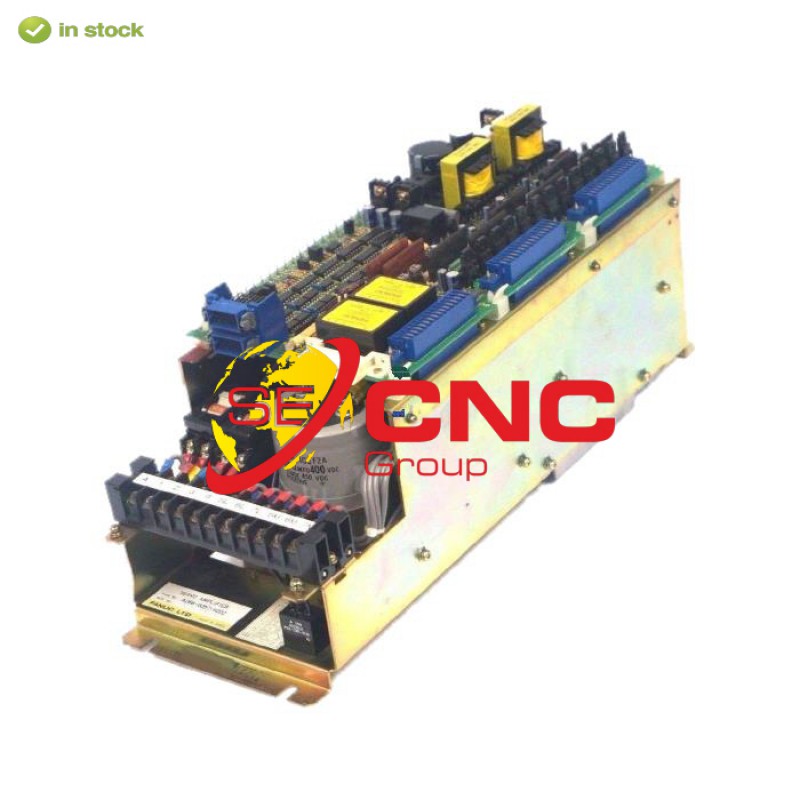 FANUC A06B-6057-H202 2 AXIS AC DIGITAL SERVO DRIVE MDL 2-0/1-0 + 0/5