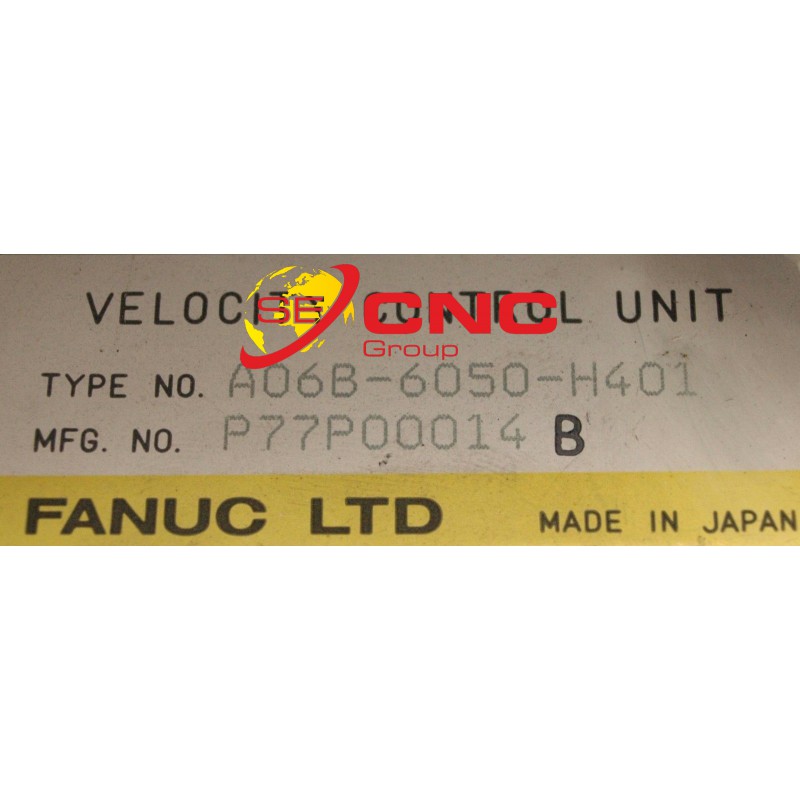 A06B-6050-H401 3 AXIS ANALOG AC SERVO DRIVE