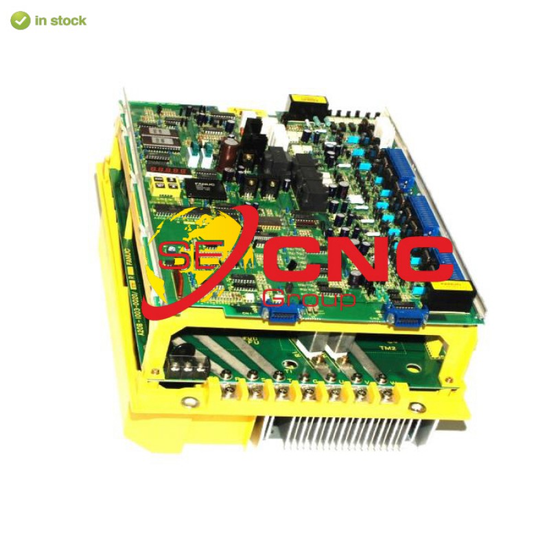 FANUC A06B-6060-H008 AC DIGITAL SPINDLE DRIVE MDL 8